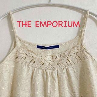 THE EMPORIUM - ☆新品☆【THE EMPORIUM】刺繍 レース キャミソール Mサイズ