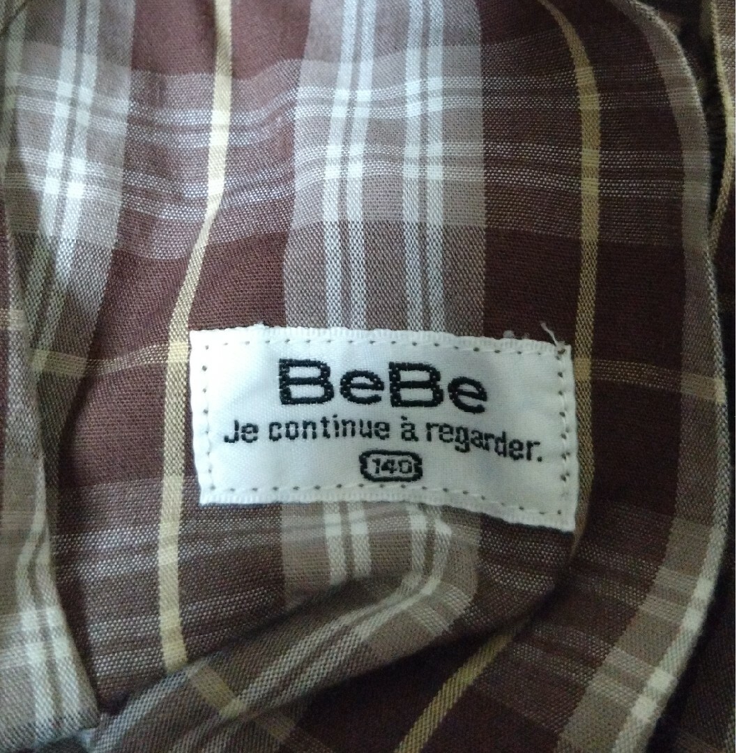 BeBe(ベベ)のBeBeハーフパンツ１４０size キッズ/ベビー/マタニティのキッズ服男の子用(90cm~)(パンツ/スパッツ)の商品写真
