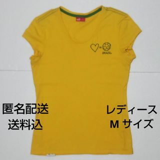 PUMA - プーマ Tシャツ レディース M★ブラジルカラー