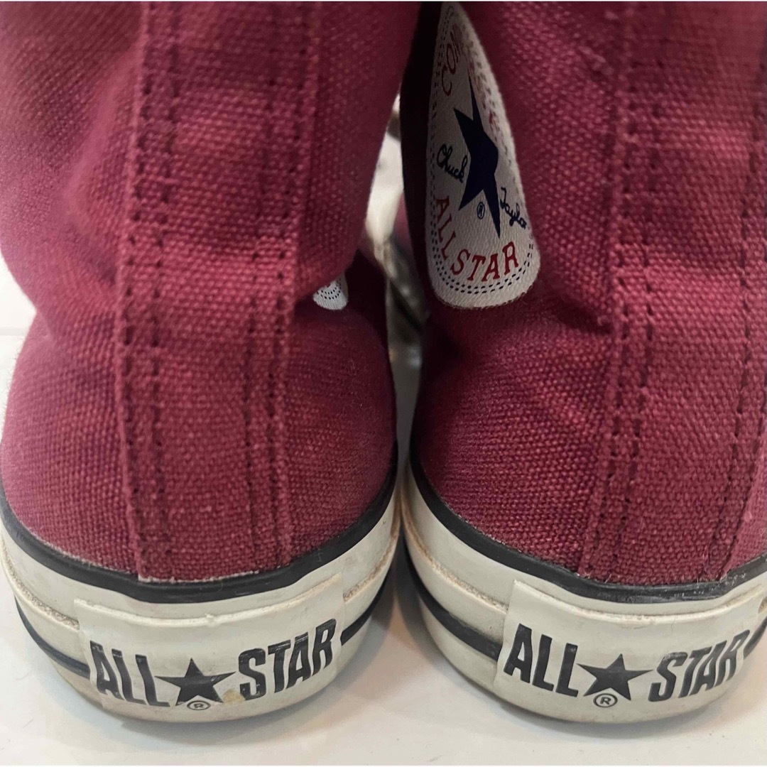 CONVERSE(コンバース)のコンバースオールスター　ハイカット ☆バーガンディ☆24cm レディースの靴/シューズ(スニーカー)の商品写真