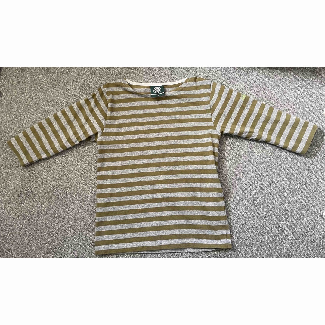 LAUNDRY(ランドリー)のLAUNDRY 七分袖 ボーダー 130㎝ キッズ/ベビー/マタニティのキッズ服男の子用(90cm~)(Tシャツ/カットソー)の商品写真