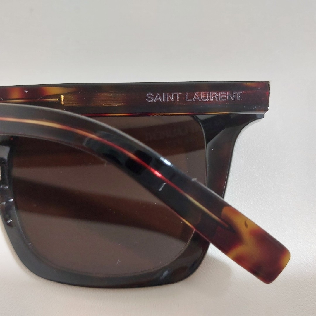 Saint Laurent(サンローラン)のサンローラン サングラス アイウェア べっ甲柄 ブラウン SL138/F レディースのファッション小物(サングラス/メガネ)の商品写真