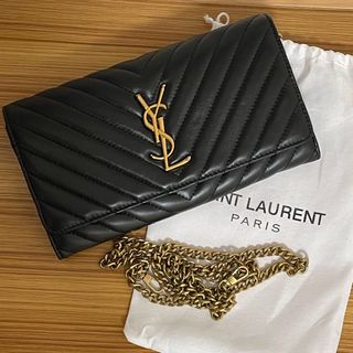 イヴサンローラン(Yves Saint Laurent)のイヴサンローラン サンローラン バッグ ショルダーバッグ クラッチバッグ 美品(ショルダーバッグ)