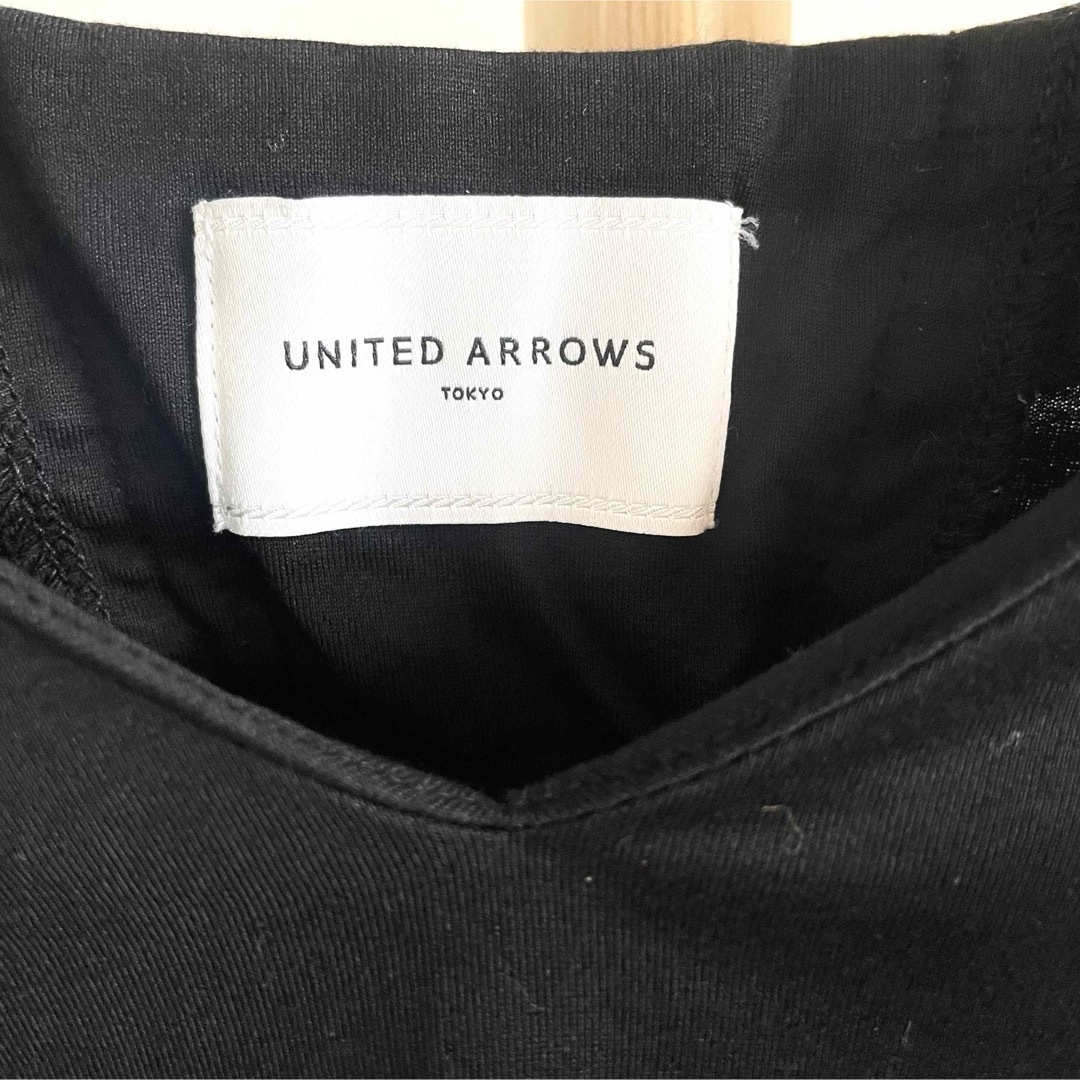 UNITED ARROWS(ユナイテッドアローズ)のUNITED ARROWS　UWSC バックレースアップ フレアカットソー レディースのトップス(カットソー(半袖/袖なし))の商品写真