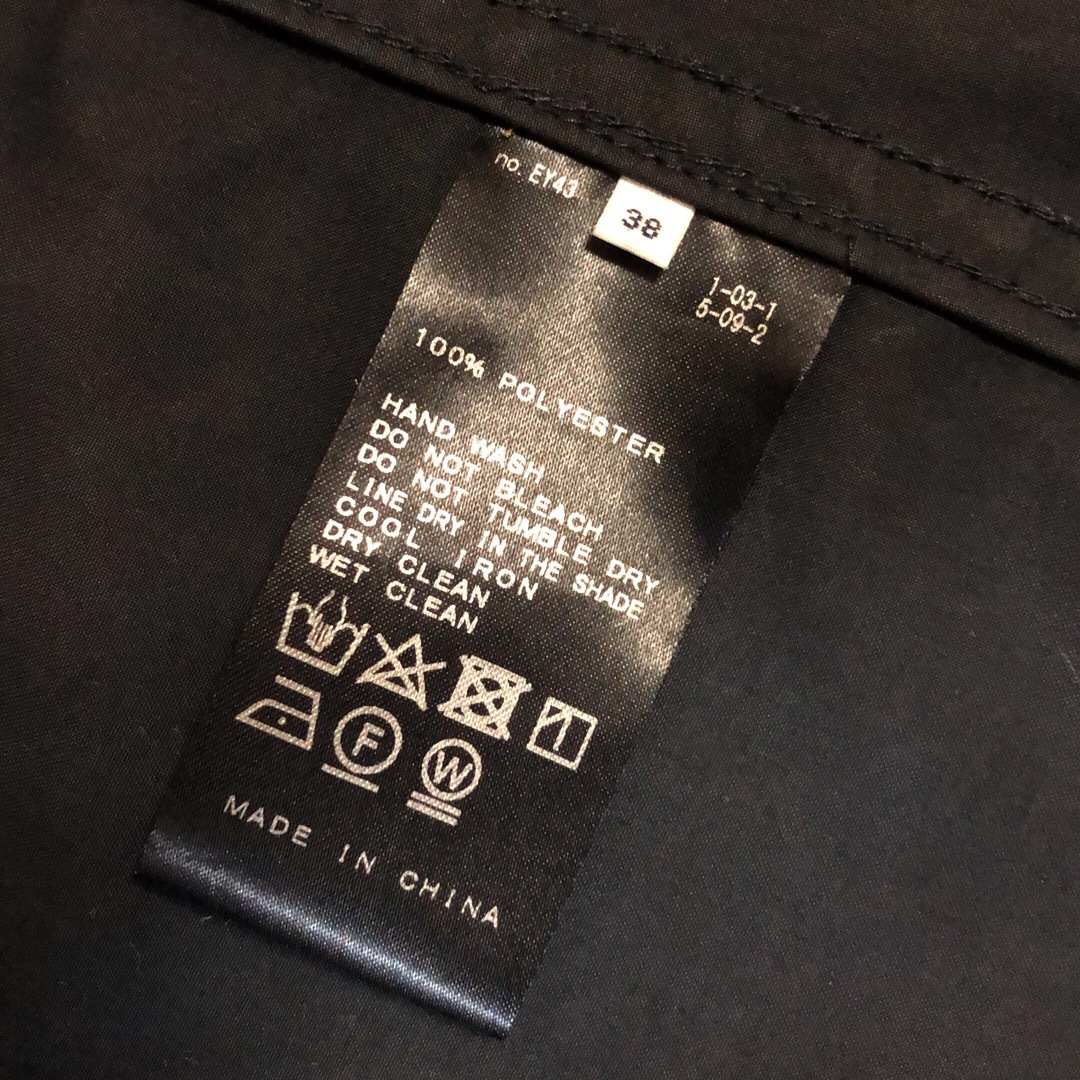 IENA(イエナ)のイエナ 高密度タフタフーデットブルゾン ネイビー 38 レディースのジャケット/アウター(ブルゾン)の商品写真