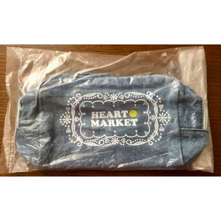 ハートマーケット(Heart Market)のポーチ　ハートマーケット　！！　デニム製ロゴポーチ(ポーチ)