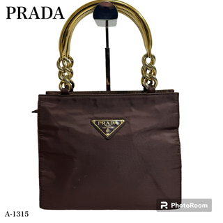 プラダ(PRADA)の美品✨PRADA プラダ　テスートナイロン　三角ロゴ　トートバッグ　ハンドバッグ(ハンドバッグ)