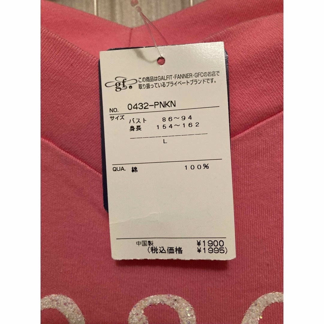 レディース　トップス　ピンク　ギャル　新品　タグ付 レディースのトップス(Tシャツ(長袖/七分))の商品写真