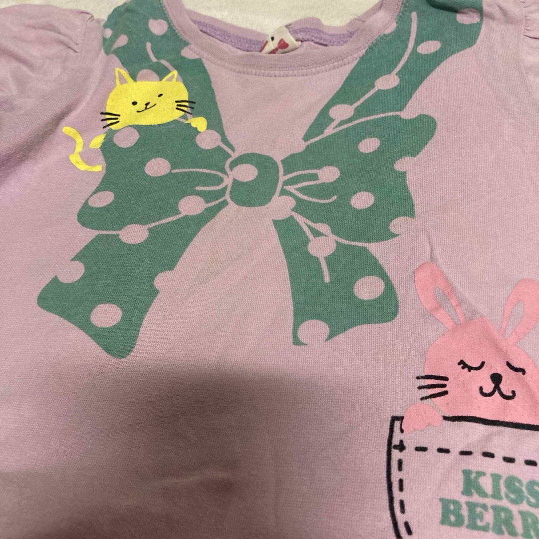 子ども服  90サイズ まとめ売り 半袖 トップス ワンピース キッズ/ベビー/マタニティのキッズ服女の子用(90cm~)(Tシャツ/カットソー)の商品写真