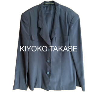 コムサデモード(COMME CA DU MODE)の⭐️ K.T KIYOKO TAKASE  紺 テーラードジャケット(テーラードジャケット)