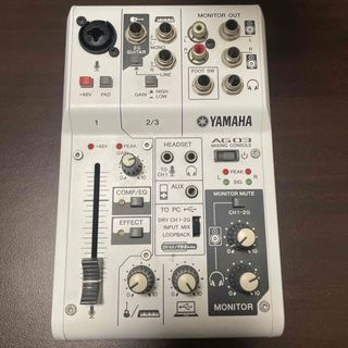 ヤマハ(ヤマハ)のYAMAHA AG03 MIXING CONSOLE(オーディオインターフェイス)