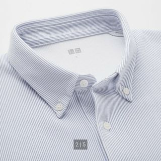 ユニクロ(UNIQLO)のエアリズム    カノコポロシャツ   ストライプ(ポロシャツ)