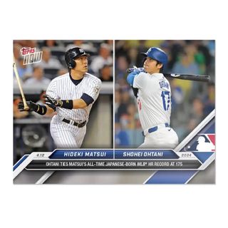 大谷翔平　松井秀喜　Topps Now MLB 175号記念カード　新品(記念品/関連グッズ)