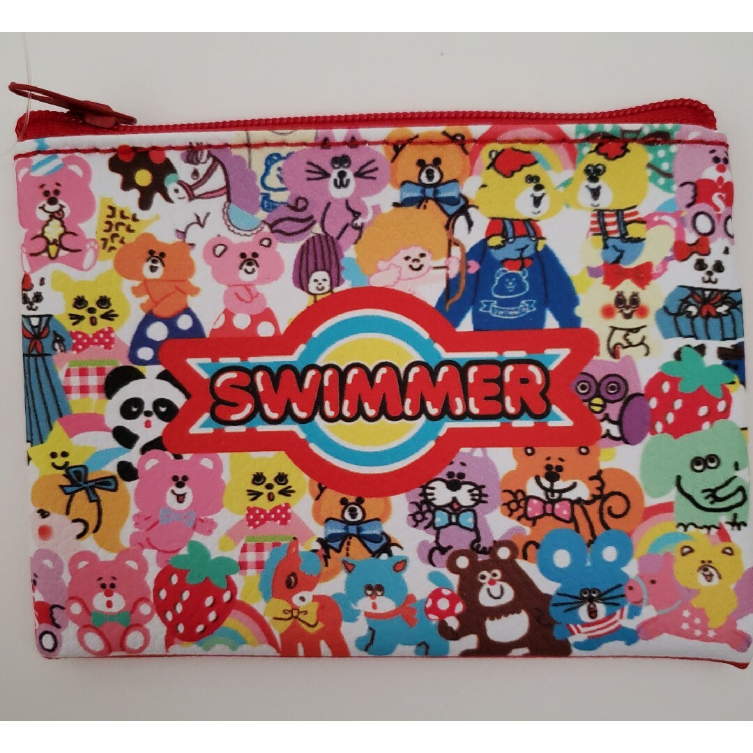 SWIMMER(スイマー)のSWIMMER ミニポーチ (レッド) スイマー　キャンドゥ レディースのファッション小物(ポーチ)の商品写真