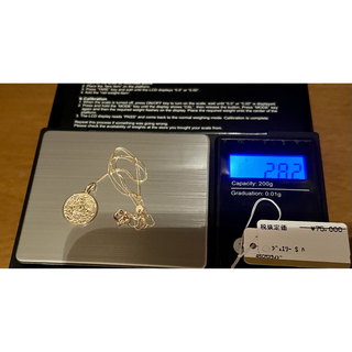 新品 K18 18金 イエローゴールド メダル ネックレス(ネックレス)