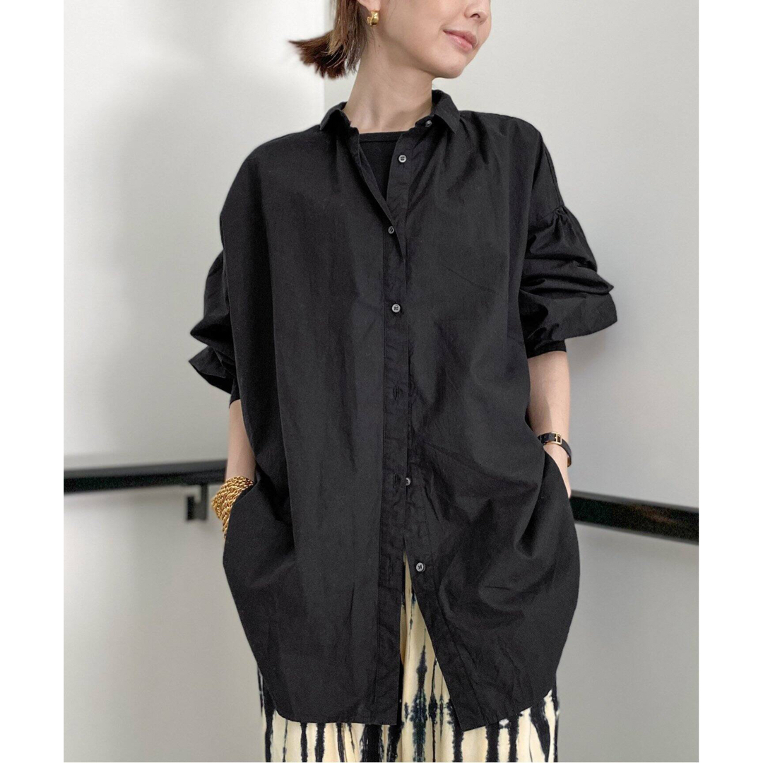 L'Appartement DEUXIEME CLASSE(アパルトモンドゥーズィエムクラス)のGOOD GRIEF! グッドグリーフ Gather Blouse レディースのトップス(シャツ/ブラウス(長袖/七分))の商品写真