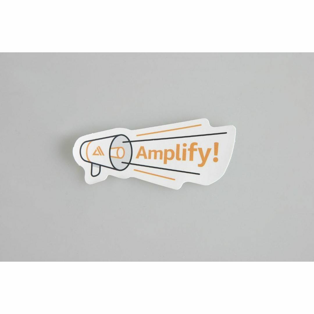 Amazon(アマゾン)の非売品 AWS Amplify アマゾン ノベルティ ステッカー スマホ/家電/カメラのPC/タブレット(その他)の商品写真