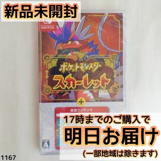 Switch ポケットモンスター スカーレット + ゼロの秘宝(家庭用ゲームソフト)