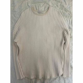 アギュー(ARGUE)のARGUE☆rough waffle cotton wide pullover(カットソー(長袖/七分))