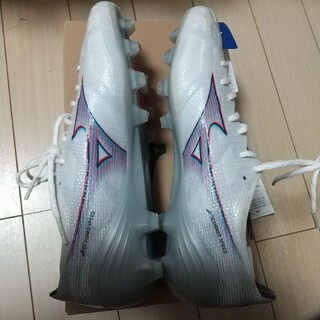 MIZUNO - 美品　ミズノ　アルファ　エリート　ホワイト　25.5cm