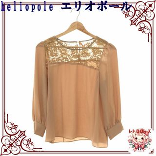 heliopole - heliopole エリオポール トップス ブラウス レース きれいめ 長袖