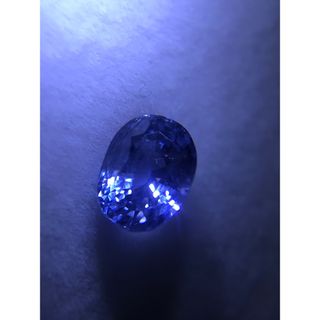 非加熱 ブルーサファイヤ 1.24ct 中央宝石研究所鑑別書付き(リング)