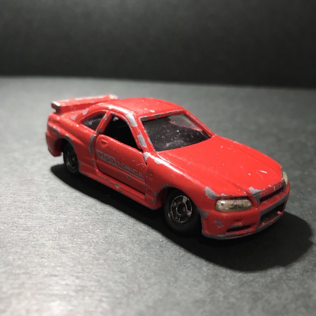 トミカシリーズ(トミカシリーズ)のトミカ　ミニカー　1998 SKYLINE GT-R R34  絶版　廃盤品 エンタメ/ホビーのおもちゃ/ぬいぐるみ(ミニカー)の商品写真