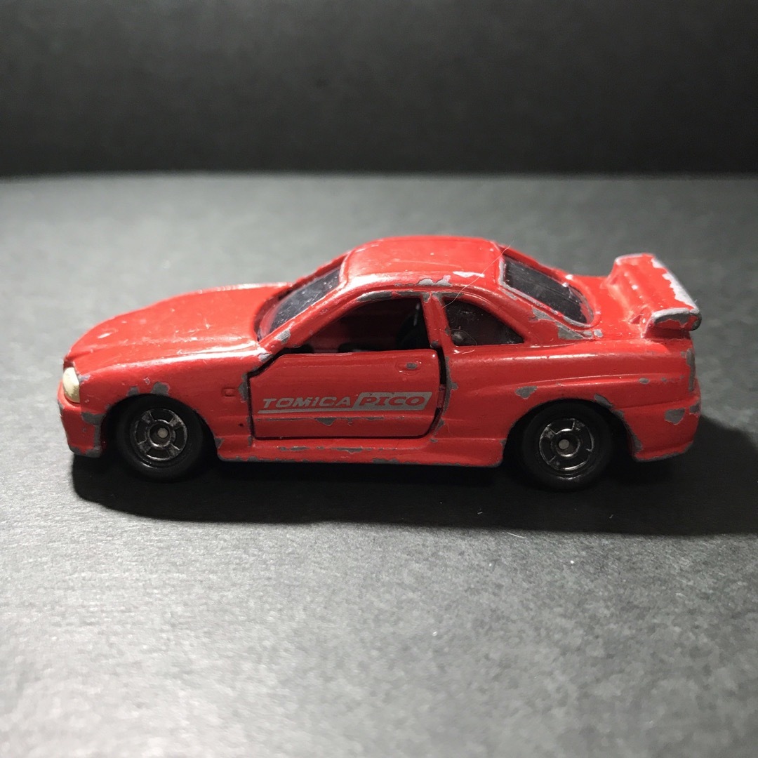 トミカシリーズ(トミカシリーズ)のトミカ　ミニカー　1998 SKYLINE GT-R R34  絶版　廃盤品 エンタメ/ホビーのおもちゃ/ぬいぐるみ(ミニカー)の商品写真