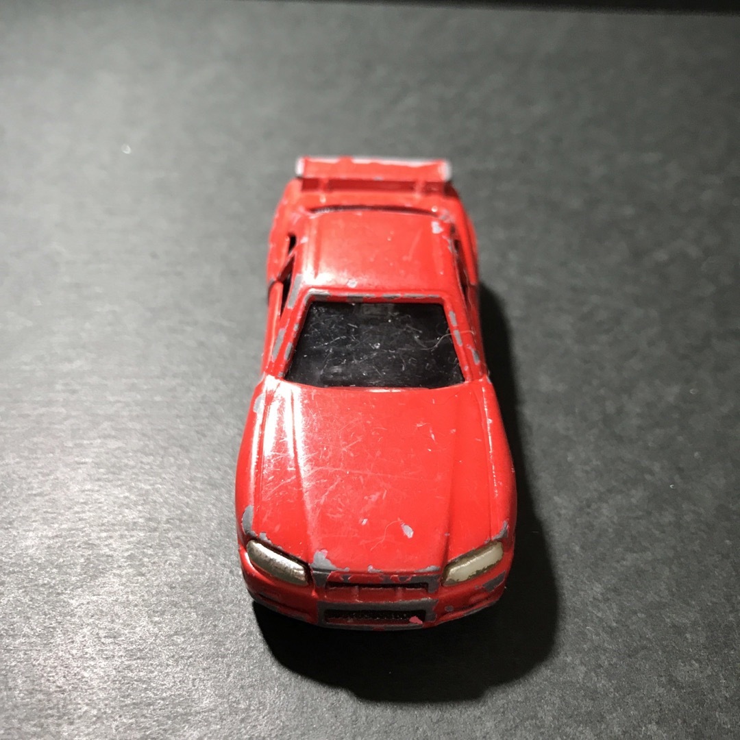 トミカシリーズ(トミカシリーズ)のトミカ　ミニカー　1998 SKYLINE GT-R R34  絶版　廃盤品 エンタメ/ホビーのおもちゃ/ぬいぐるみ(ミニカー)の商品写真