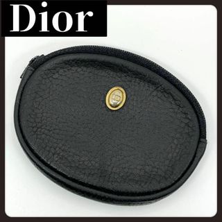 クリスチャンディオール(Christian Dior)のChristian Dior　クリスチャンディオール　小銭入れ　ブラック　黒(コインケース/小銭入れ)