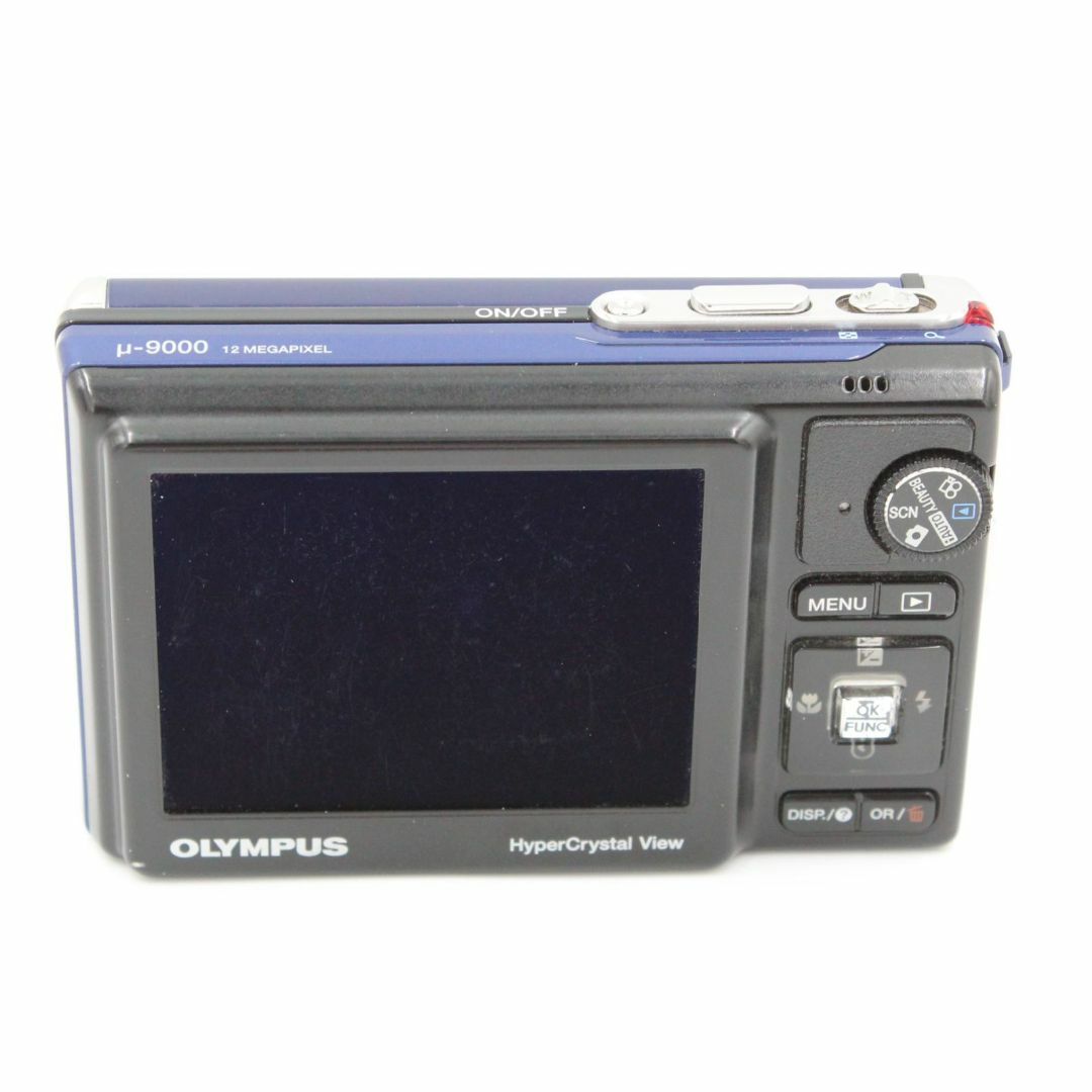 OLYMPUS(オリンパス)の★良品★ OLYMPUS オリンパス μ9000　ブルー スマホ/家電/カメラのカメラ(コンパクトデジタルカメラ)の商品写真