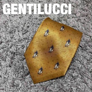 メンズ　ネクタイ　GENTILUCCI イタリー　シルク　馬柄(ネクタイ)