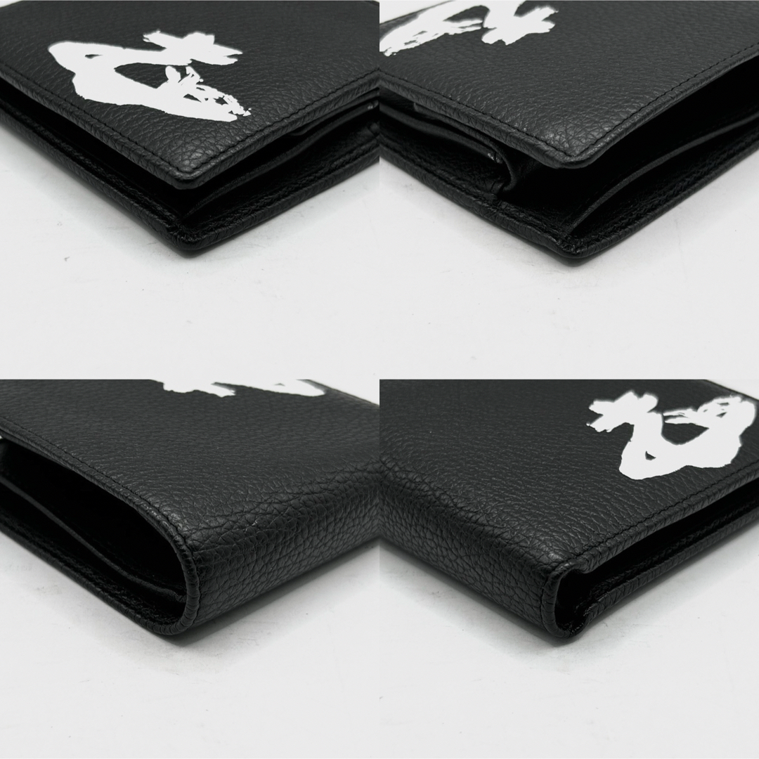 Vivienne Westwood(ヴィヴィアンウエストウッド)の新品 ヴィヴィアンウエストウッド 二つ折り財布 MELIH MAN ブラック メンズのファッション小物(折り財布)の商品写真