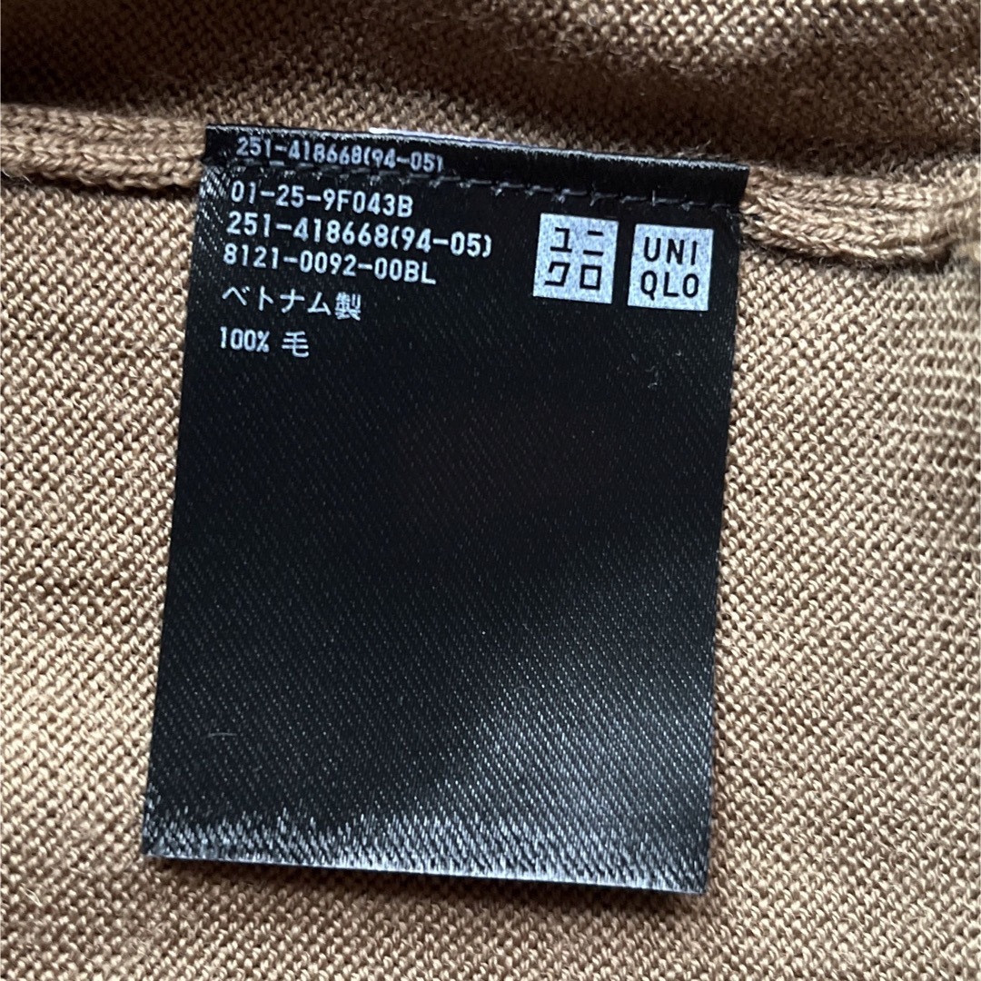 UNIQLO(ユニクロ)の新品未使用　ユニクロ　ウール　セーター レディースのトップス(ニット/セーター)の商品写真