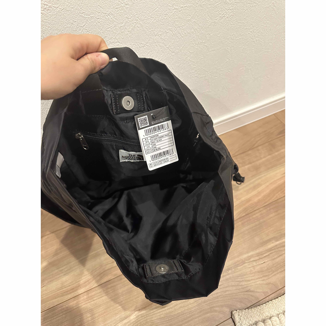 THE NORTH FACE(ザノースフェイス)の新品 ザノースフェイス ホワイトレーベル 2waysバッグ ブラック 男女兼用 レディースのバッグ(リュック/バックパック)の商品写真