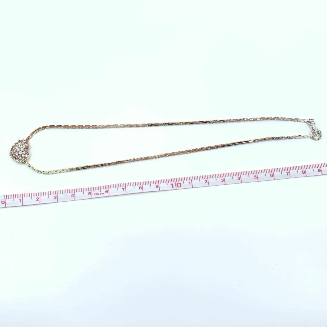 SWAROVSKI(スワロフスキー)のSWAROVSKI　スワロフスキー　ハート　ネックレス　ラインストーン　ブランド レディースのアクセサリー(ネックレス)の商品写真