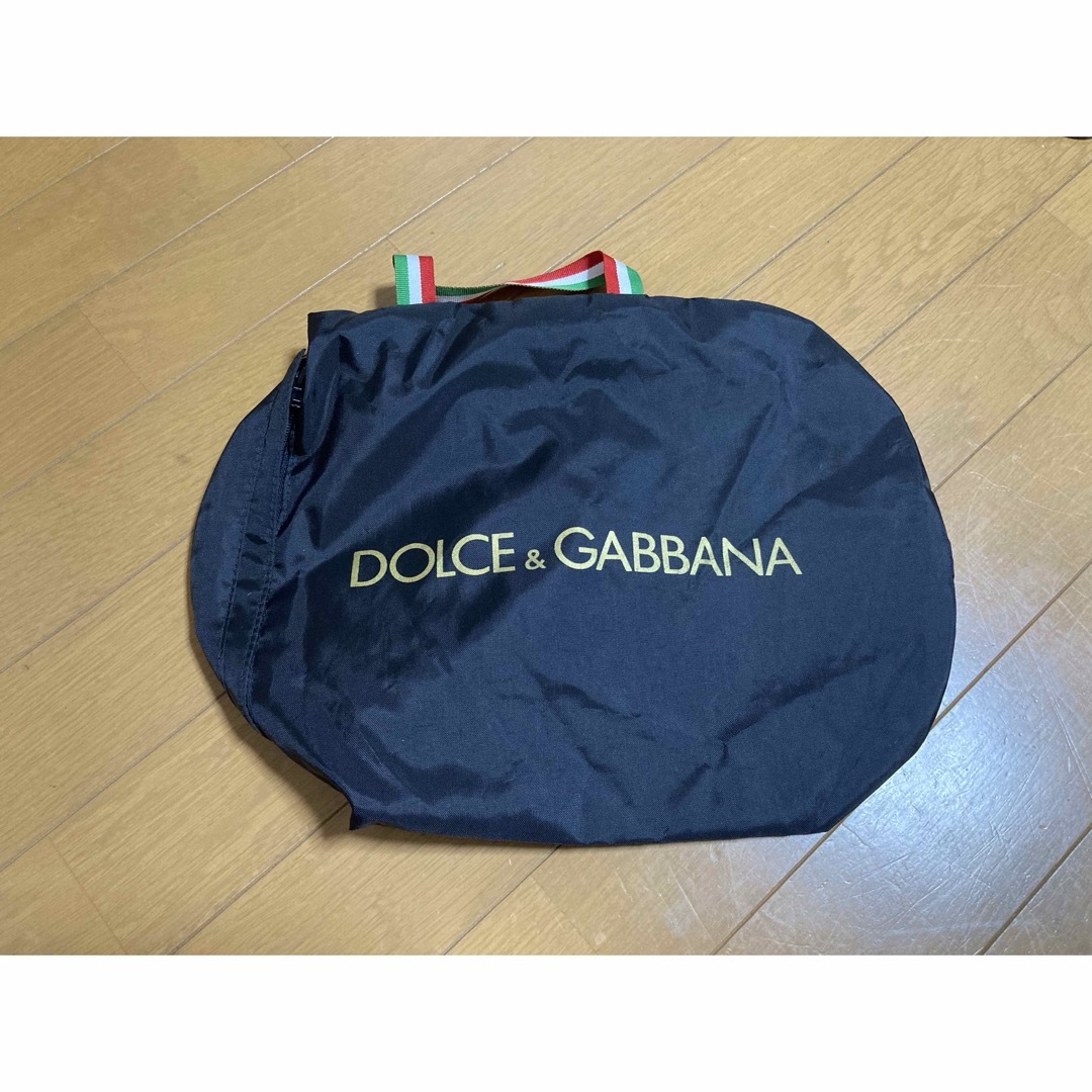 DOLCE&GABBANA(ドルチェアンドガッバーナ)の【美品】DOLCE&GABBANA ドルガバ シューズケース ブラック メンズのバッグ(その他)の商品写真