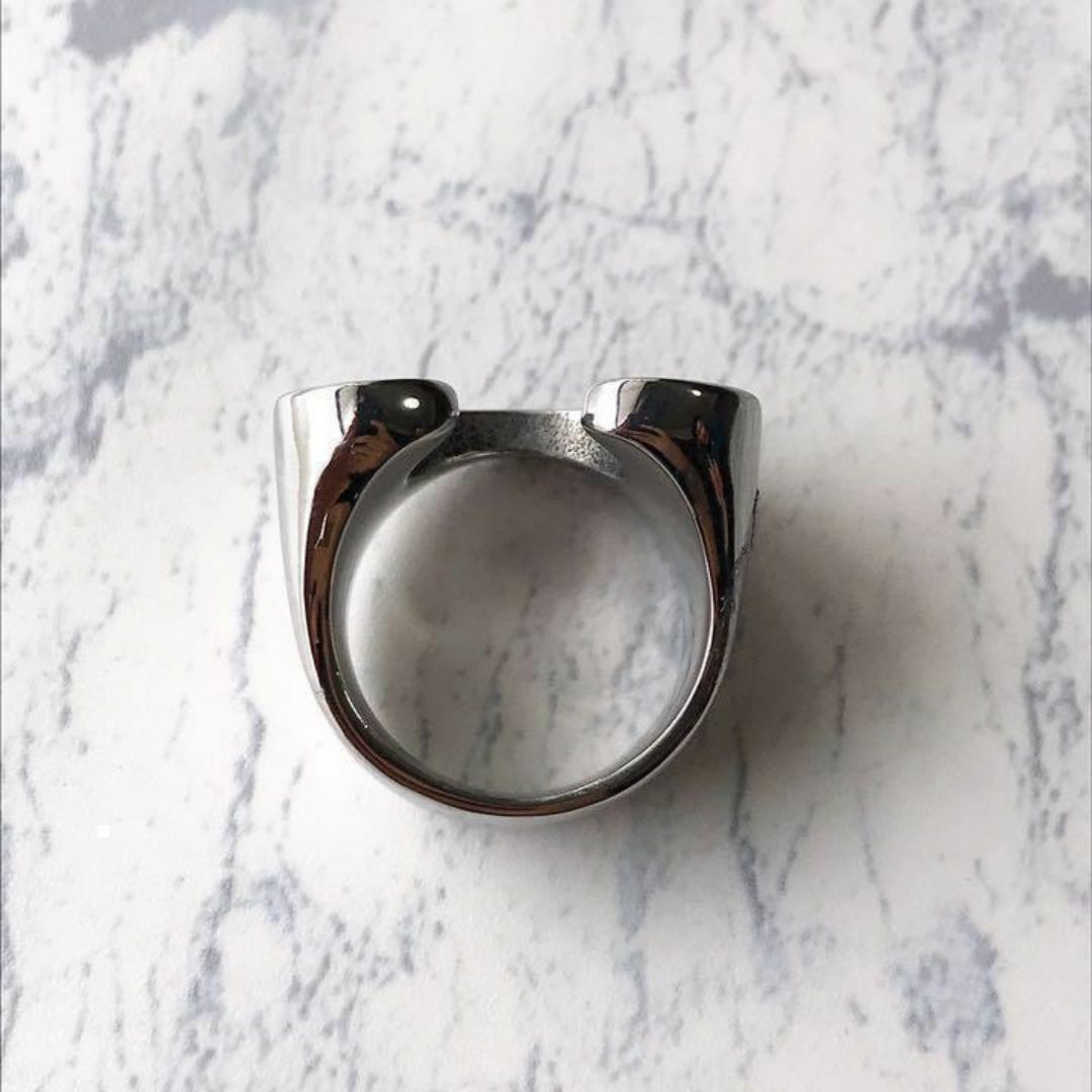 シルバーリング　シルバーホースシュー メンズのアクセサリー(リング(指輪))の商品写真