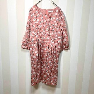 OFUON - かわいい♡ OFUON オフオン　花柄 ワンピース レディース