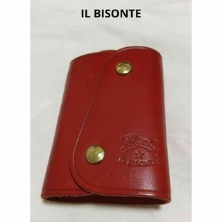 イルビゾンテ(IL BISONTE)のIL BISONTE/イルビゾンテ キーケース           ワインレッド(キーホルダー)