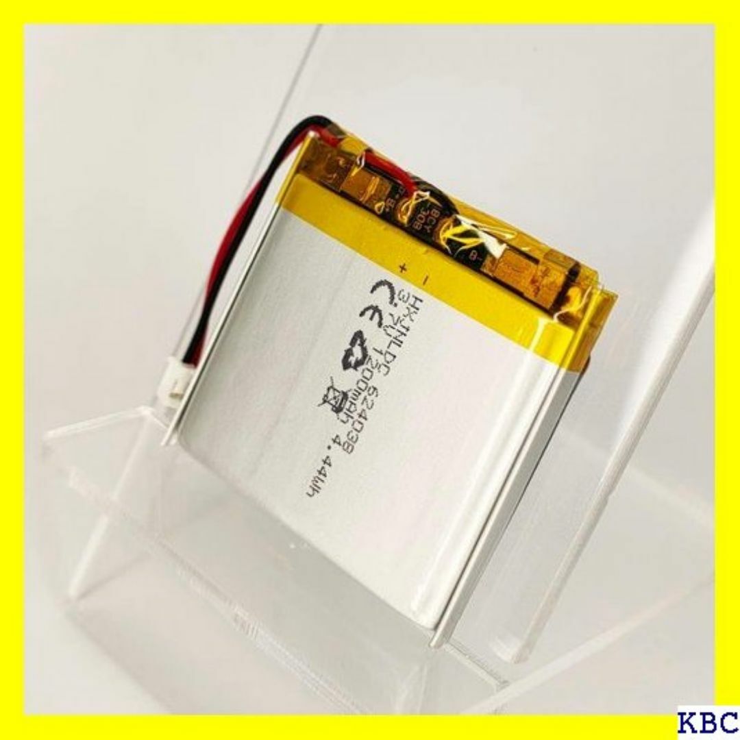 DC 3.7V 1200mah リチウムポリマーバッテ リ 624038 111 スマホ/家電/カメラのスマホ/家電/カメラ その他(その他)の商品写真