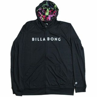 ビラボン(billabong)のビラボン ジップ フーディ Lサイズ ブラック 黒 パーカ 長袖 ラッシュガード(サーフィン)