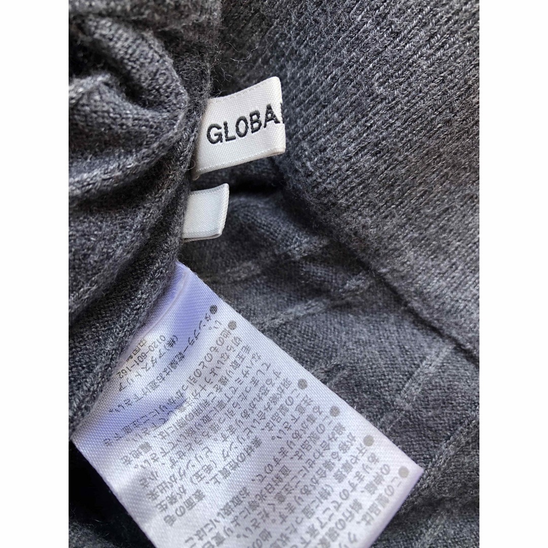 GLOBAL WORK(グローバルワーク)の匿名配送　GLOBAL WORK  グローバルワーク　ニットスカート  グレー レディースのスカート(ひざ丈スカート)の商品写真