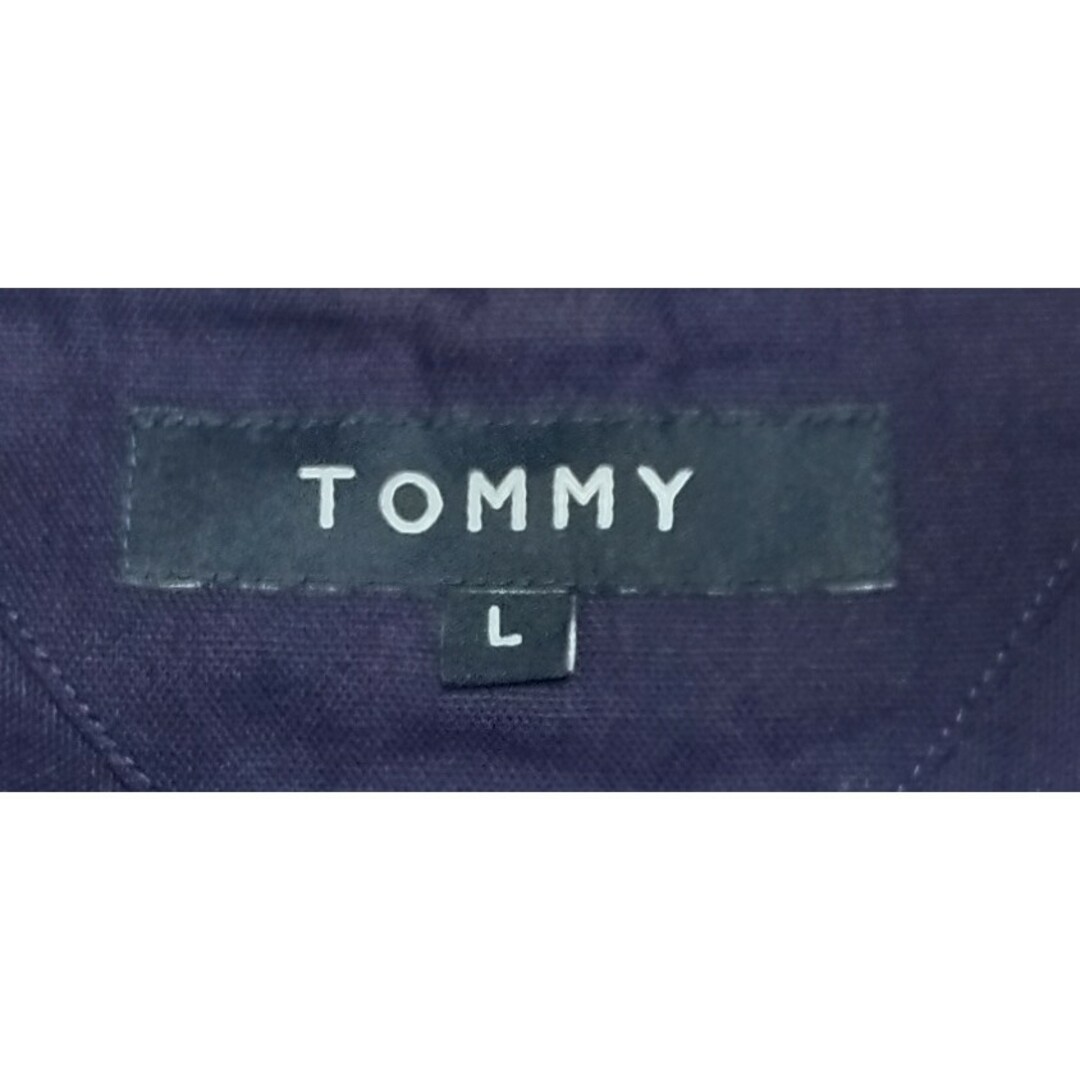 TOMMY(トミー)の【美品】TOMMY(トミー)メンズ半袖シャツ L メンズのトップス(シャツ)の商品写真