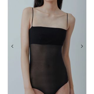 yo BIOTOP Cotton mesh bodysuit