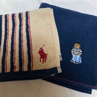 ラルフローレン(Ralph Lauren)のラルフローレン　タオルハンカチ2枚セット(ハンカチ)