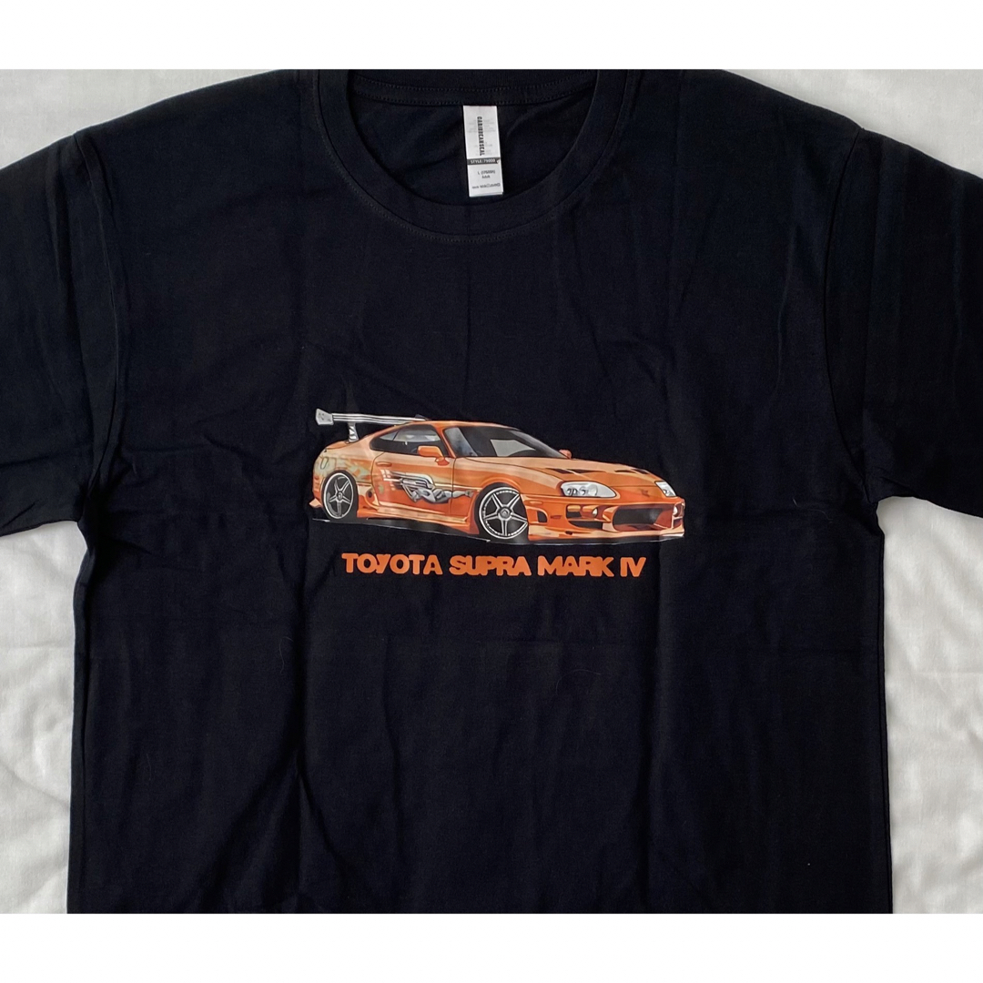 トヨタ　TOYOTA スープラ　ワイルドスピード　Tシャツ　Lサイズ カットソー メンズのトップス(Tシャツ/カットソー(半袖/袖なし))の商品写真