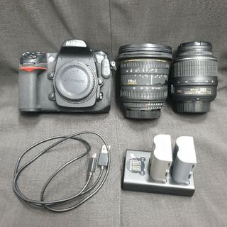 ニコン(Nikon)のNikon D300 レンズ バッテリーセット中古(デジタル一眼)