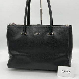 ✨️美品✨️FURLA ロータス ビジネスバッグ ハンドバッグ サフィアーノ