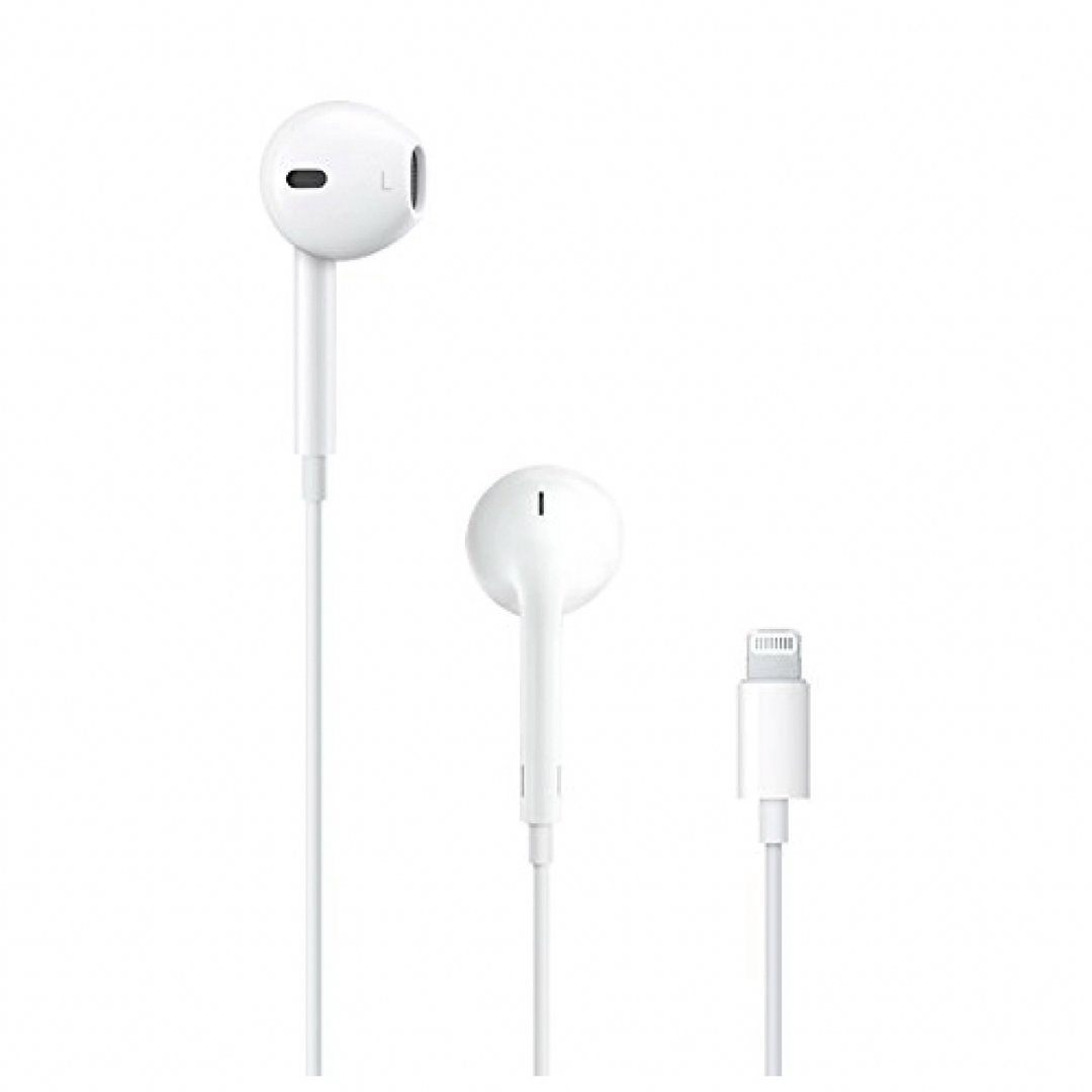 Apple(アップル)のAppleアップルEarPods with Lightning MMTN2J/A スマホ/家電/カメラのスマホアクセサリー(ストラップ/イヤホンジャック)の商品写真